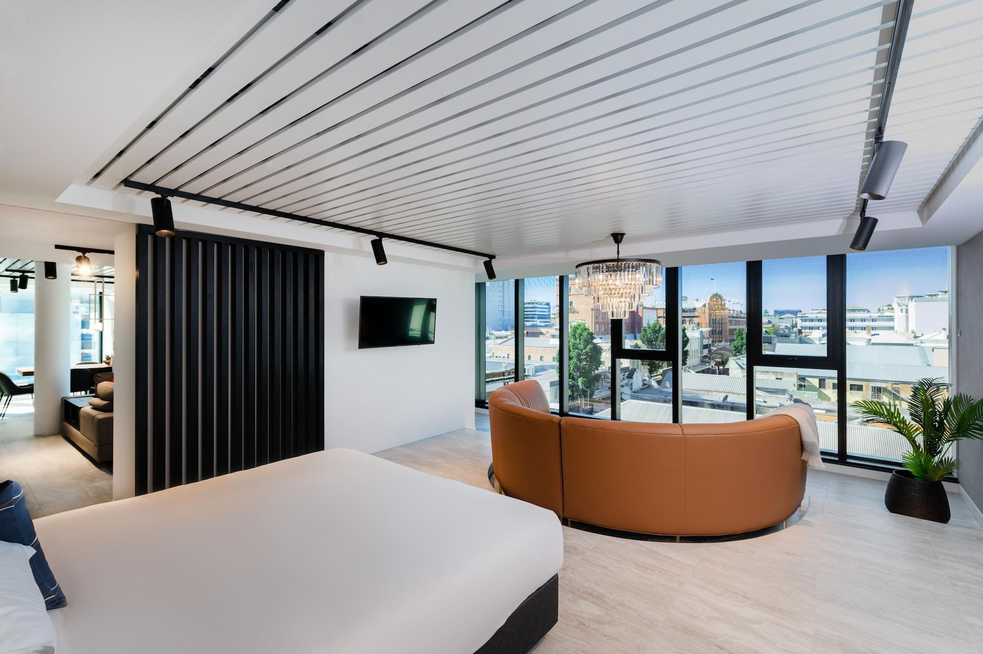 Aparthotel Fv By Peppers Brisbane Zewnętrze zdjęcie The Sky Lounge at the 10th floor of the building